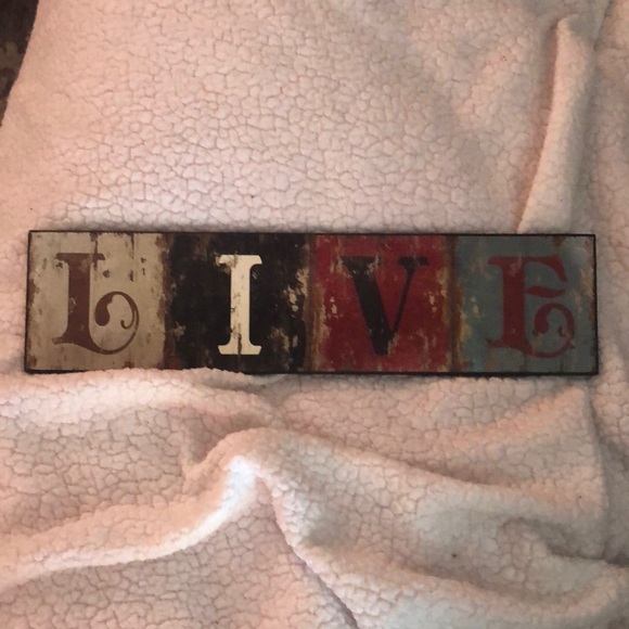 Retro Sign: LIVE - Picture 12 of 12